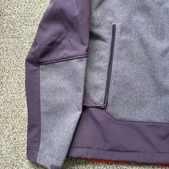 The North Face Men's Purple and Orange Performance Jacket - Picture 7 of 7